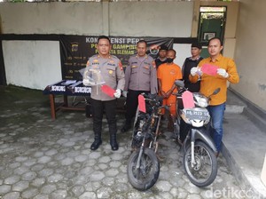 Kesal Spot Mancing Diserobot, Pria Asal Gamping Bakar 2 Motor Pemancing