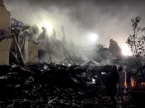 Video: Rudal-Drone Rusia Hantam Apartemen Kyiv, 9 Orang Tewas