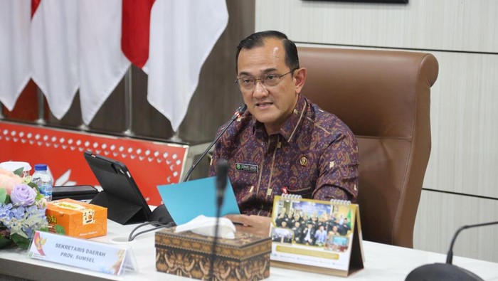 Sekda Sumsel Edward Chandra
