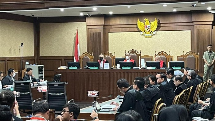 Sidang Hasto, 24 April 2025 (Anggi/detikcom)