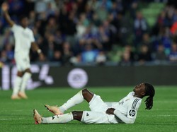 Eduardo Camavinga. Cedera hamstring sejak 23 April 2025, merujuk data Transfermarkt. Foto: REUTERS/Isabel Infantes