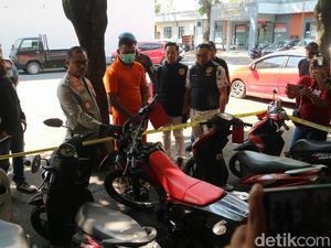Sebulan Gondol 3 Motor di Pati, Pria Asal Bogor Ditangkap!