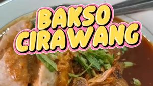 Video Gurih Kenyal Bakso Cirawang yang Viral 