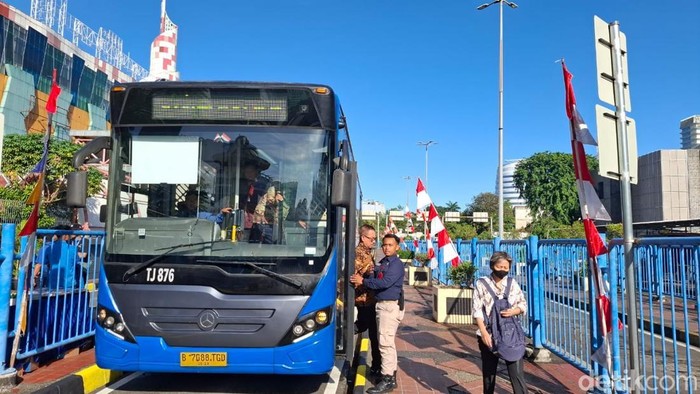 Transjabodetabek Blok M-Alam Sutera. (Brigitta/detikcom)