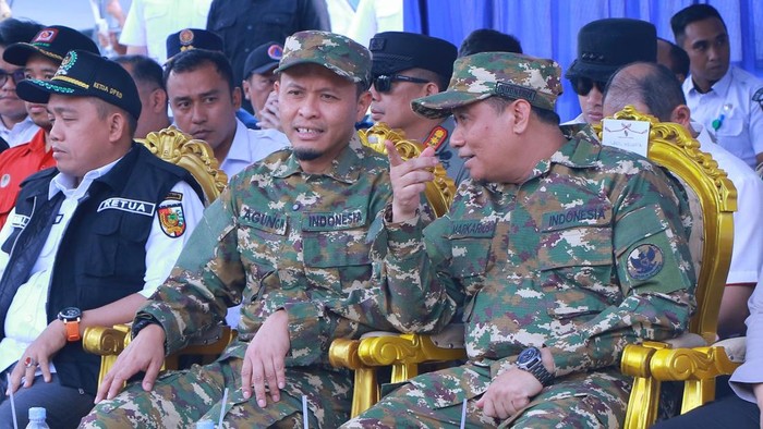 Agung Nugroho bersama Wakil Wali Kota Markarius saat kegiatan beberapa waktu lalu