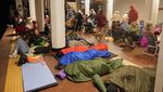 Warga Kyiv Berlindung di Metro Saat Serangan Rudal Rusia