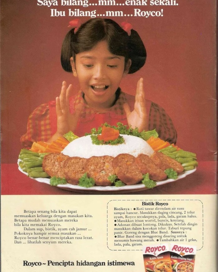 10 Potret Poster Iklan Makanan dan Minuman Tahun 1980-an