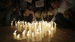 Aksi Damai Warga India untuk Korban Serangan Militan