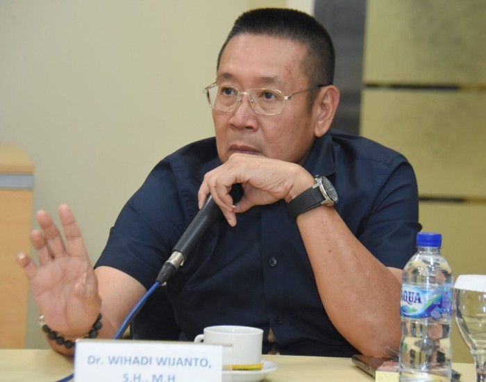 Anggota Komisi XI DPR RI dari Fraksi Gerindra, Wihadi Wijanto