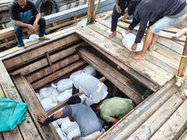 Polres Babar Tetapkan 8 Tersangka Penyelundupan Pasir Timah ke Malaysia