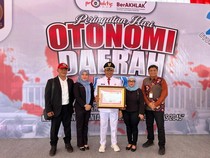 Sedana Arta Terima Penghargaan Penyelenggaraan Pemda Berstatus Kinerja Tinggi