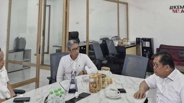 Bupati Takalar Mohammad Firdaus saat berkunjung ke Kemenkes RI di Jakarta. Dokumen Istimewa
