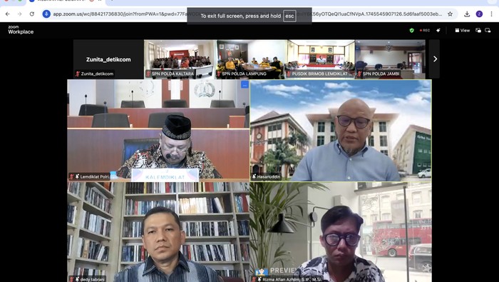 Diskusi Perkumpulan Doktor Ilmu Kepolisian Indonesia