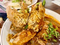 Huaah! Pedasnya Bakso Cirawang Viral Pakai Tulang Rangu dan Urat Koyor