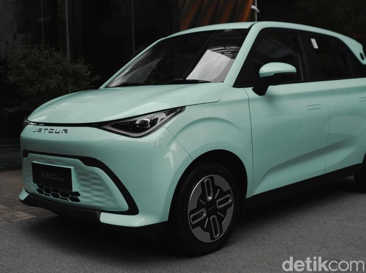 Tampang Jetour X20e, Mobil Listrik Mungil yang Meluncur di RI Tahun Ini
