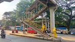 Penampakan Terkini Proses Perbaikan JPO Tipar Cakung