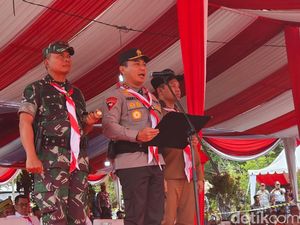 Video Kapolda Riau Bacakan Deklarasi Jambore Karhutla 2025