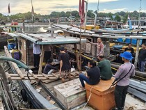 Polisi Gagalkan Penyelundupan 5 Ton Pasir Timah ke Malaysia di Bangka Barat