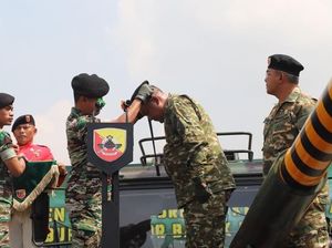Bupati Bogor Dianugerahi Brevet Kehormatan Kavaleri TNI AD