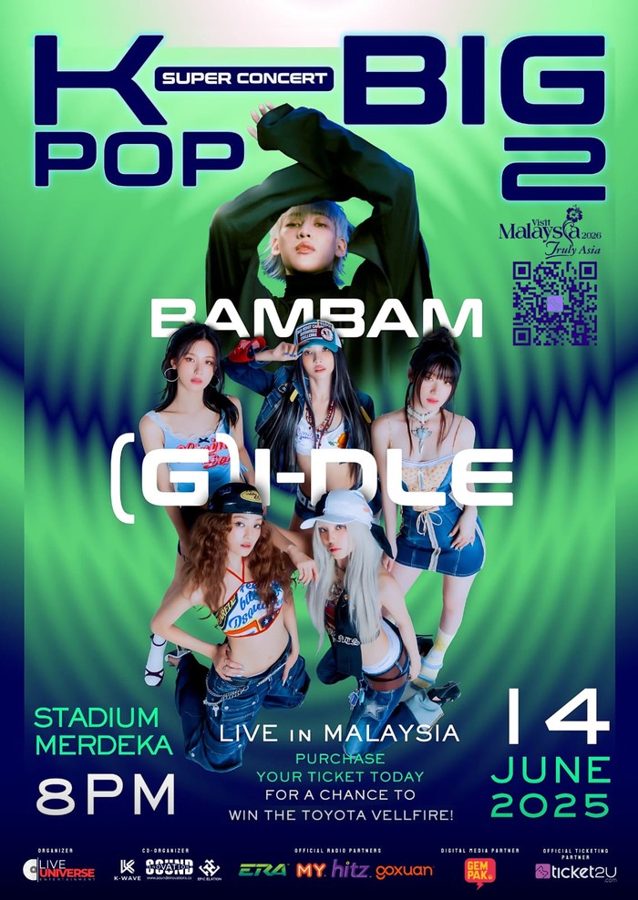 Konser (G)I-DLE dan BamBam di Malaysia