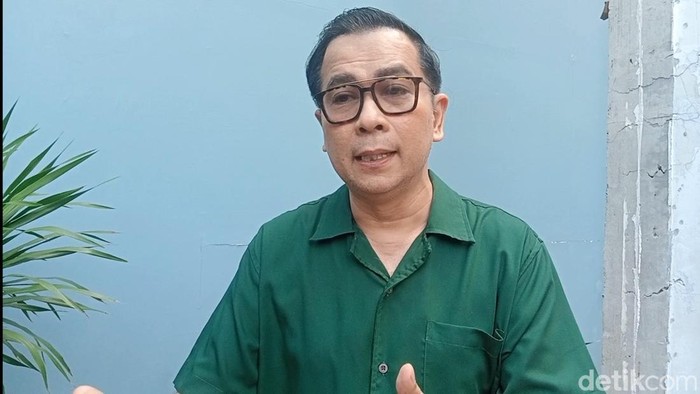 Krisna Mukti saat ditemui di kawasan transmedia.