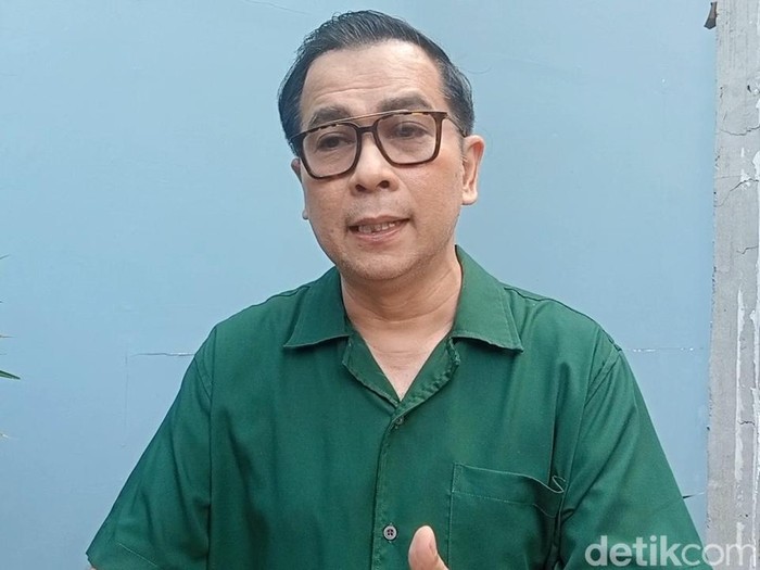 krisna mukti Krisna Mukti saat ditemui di kawasan transmedia.
