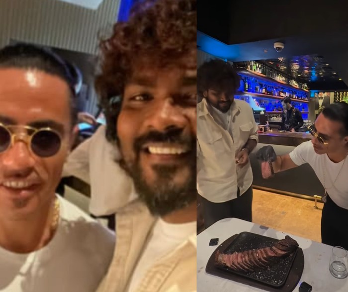 Makan di Resto Salt Bae, Sutradara Terkenal Ini Puas dengan Pelayanannya