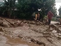 Banjir Terjang 3 Kecamatan di Palu, 2 Rumah Hanyut-RS Undata Terdampak