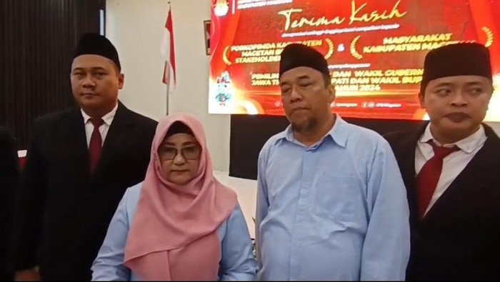 Nanik Endang Rusminiarti-Suyatni Priasmoro ditetapkan KPU sebagai pemenang Pilbup Magetan
