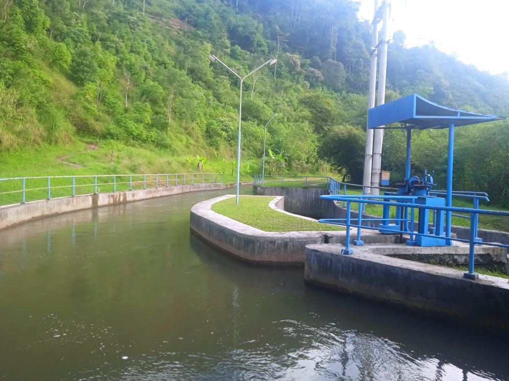 PLTM Cibatarua milik PT Tamaris Hidro