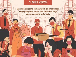 75 Kata-kata Motivasi Hari Buruh Internasional Singkat untuk Caption-Poster