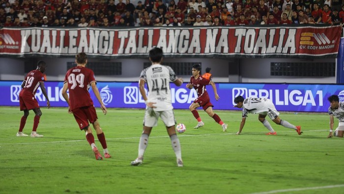 PSM Makassar Vs Bali United di Stadion Gelora BJ Habibie dalam laga Liga 1 2024/2025.