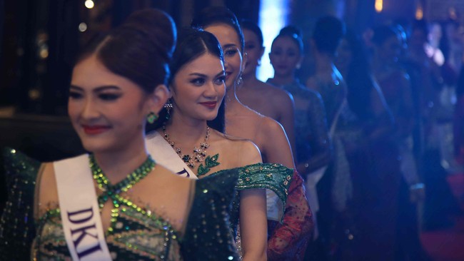 Gelaran Puteri Indonesia kembali untuk yang ke-28 kali. Tahun ini, ajang kecantikan tersebut diikuti oleh 45 finalis yang berasal dari berbagai provinsi. Foto: Pradita Utama/DetikFoto