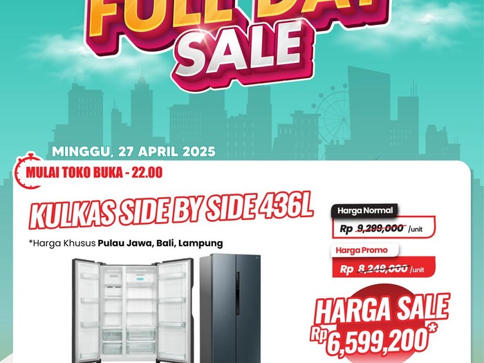Transmart Full Day Sale Kulkas