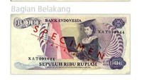 Tanggal pencabutan 25 September 1995. Jangka waktu dan tempat penukaran: Kantor Pusat Bank Indonesia (Jakarta) 24 September 2028. Kantor Perwakilan Bank Indonesia Dalam Negeri 24 September 1998.
