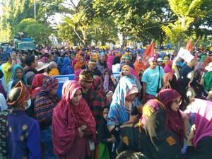 Jumlah Peserta Festival Rimpu Mantika 2025 Diklaim Lebih dari 80 Ribu Orang