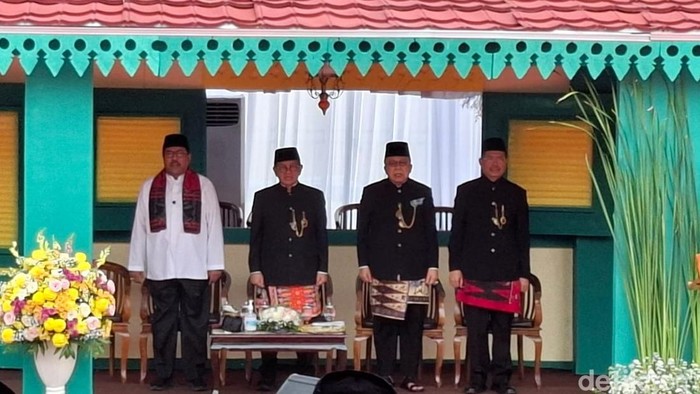 Gubernur Jakarta Pramono Anung menegaskan bahwa budaya Betawi harus menjadi identitas utama Jakarta sebagai kota global. (Brigitta Belia/detikcom)