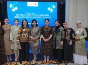 Fatma Saifullah Yusuf Hadiri Halal Bihalal Seruni dan Dekranas