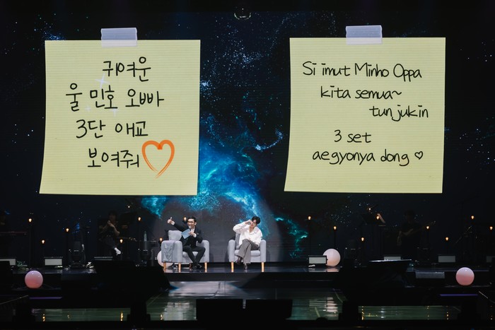 2025 LEE MINHO ASIA FANMEETING TOUR IN JAKARTA [MINHOVERSE] digelar di ICE BSD pada Sabtu (19/4/2025).