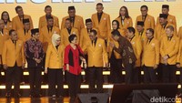 Selain Megawati, pelantikan ini juga dihadiri oleh Menteri Agama Nasaruddin Umar, Menteri Hukum Supratman Andi Agtas hingga Gubernur Jakarta Pramono Anung.