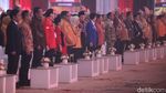Momen Megawati-Anies Hadiri Pengukuhan Pengurus DPP Hanura 2024-2029