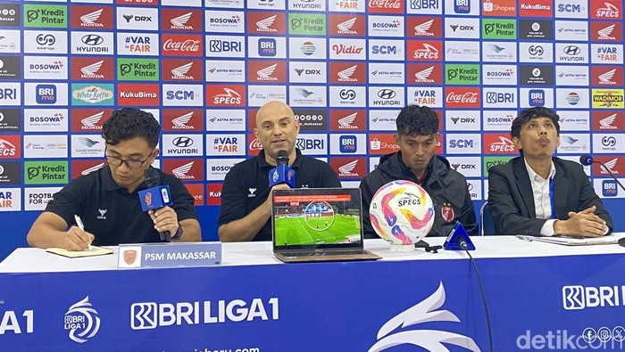 Pelatih PSM Makassar Bernardo Tavares.