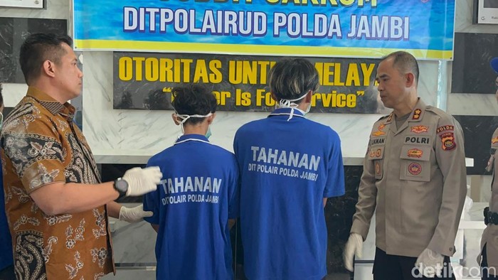 Pengedar sabu di wilayah pesisir Jambi diamankan petugas Ditpolairud