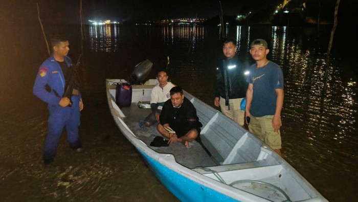 KP Jalak-5002 Gagalkan Pengiriman Ilegal Pekerja Migran Ke Malaysia.