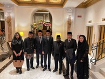 Video Jokowi-Menteri Prabowo Berangkat ke Pemakaman Paus di Vatikan