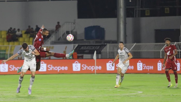 PSM Makassar menyerah 0-1 dari tamnya Bali United di Stadion Gelora BJ Habibie, Parepare dalam laga Liga 1 2024/2025.