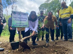 Sinergi Rehabilitasi Lahan Kritis, PT BSI Tanam 6.666 Pohon Seluas 60 Hektare