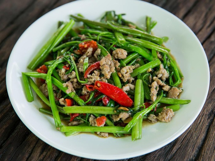 Resep Tumis Kangkung Ayam Cincang