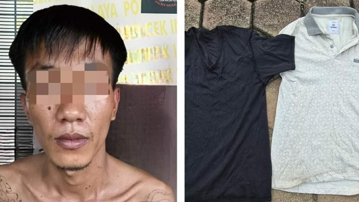 Tampang pelaku curanmor di Kabupaten Ogan Ilir saat diamankan polisi