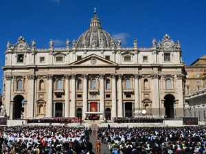 Penampakan Makam Paus Fransiskus di Gereja Santa Maria Maggiore Roma
